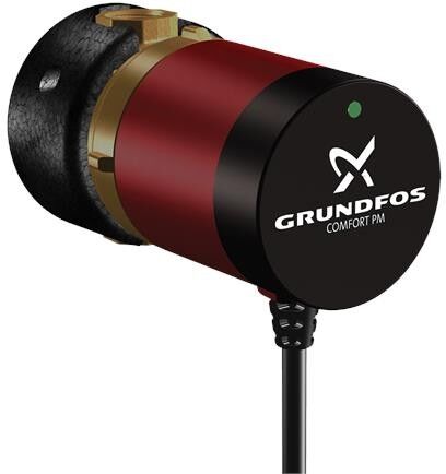 Grundfos Circolatore a Rotore Bagnato Modello Comfort 15-14 B PM Per il Ricircolo Di Acqua Calda Sanitaria