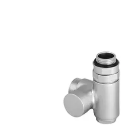 Terma Absperrventil mit integriertem T-Stück CYLINDER GZ 1/2"-GW 1/2"-GZ 24-19 rechts, TGZOST010,  TGZOST010
