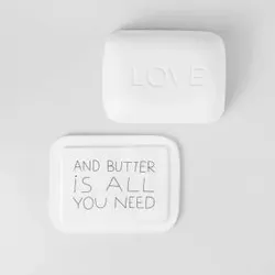 räder Butterdose Love