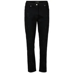 Knöchellange Jeans Doris Streich schwarz, 52