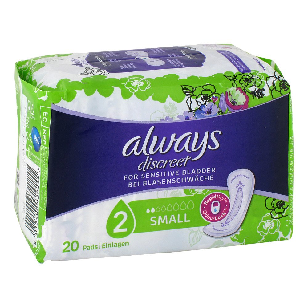 Halajot Einkaufs OHG Always discreet Inkontinenz Binden small 11642747