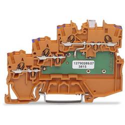 WAGO 2000-5372/1102-953 Dreistock-Initiatorklemme 7 mm Push-In-Klemme Orange 15 St. Piece