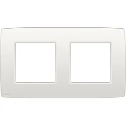 Niko Züblin 101-76800 Doppelrahmen mit 71 mm Mittenabstand, Niko Original white 10176800