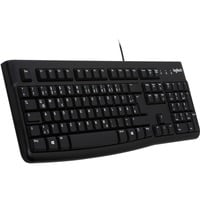 Keyboard K120 for Business, Tastatur schwarz, DE-Layout, Rubberdome