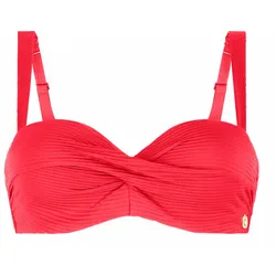 TEN CATE Bikini-Top Twisted Padded Wired Bright Red - 40D
