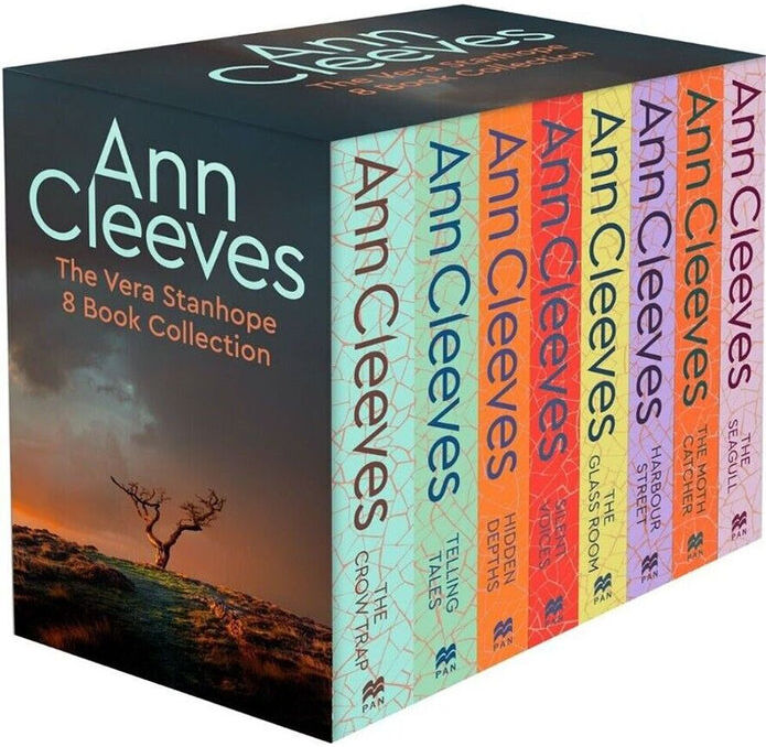 Pan Macmillan Vera Stanhope Series by Ann Cleeves - 8 Books Collection Set - Paperback - Crime Thriller Fiction - Basis for ITV's VERA