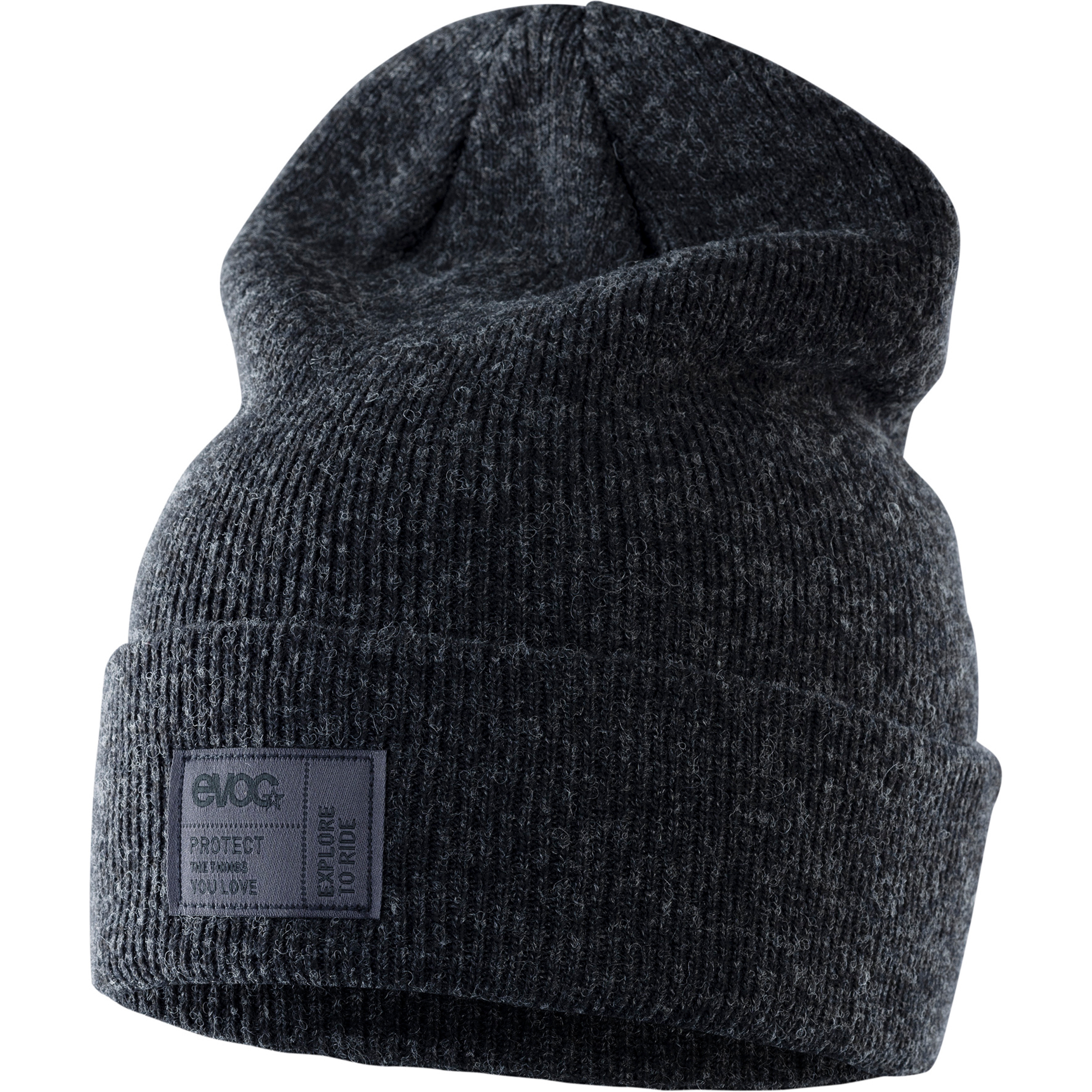 Evoc Logo Mützen & Beanies grau Lifestyle Elastisch