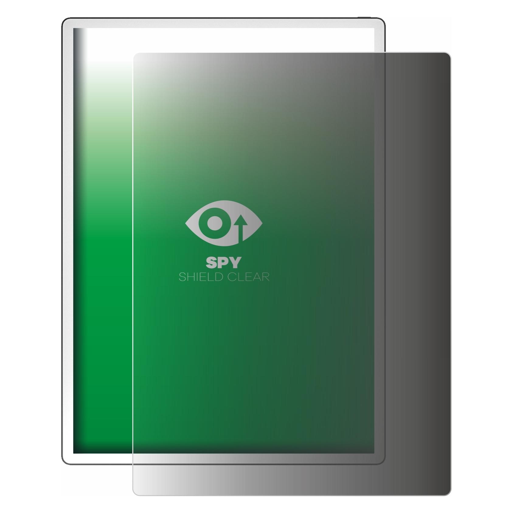 upscreen Sichtschutzfolie für PocketBook InkPad One Anti-Spy Privacy Folie Blaulicht-Schutz (3564288)