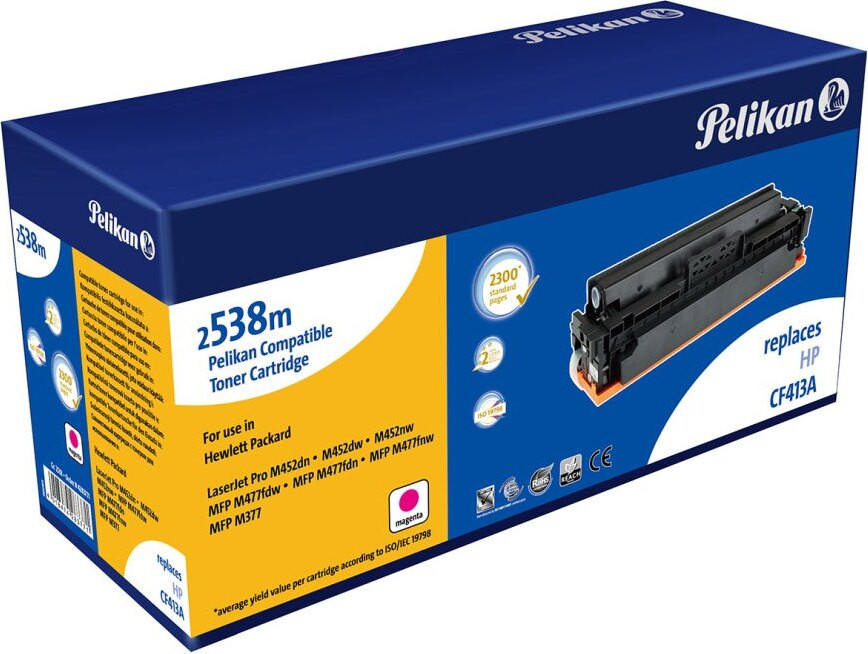 Pelikan Toner HP CF413A 410A Magenta Compatibel