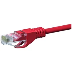 Dsit CAT5e Netzwerkkabel, U/UTP, 30 meter, Rot, 100% Kupfer (UTP, CAT5e, 30 m), Netzwerkkabel