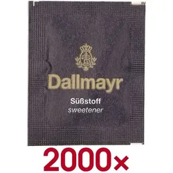 Dallmayr Süßstoffbriefchen 2000 Stück je 2 Tabletten