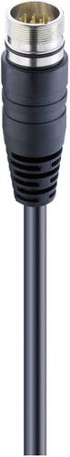 Lumberg Automation 21076 Sensor-/Aktor-Steckverbinder, konfektioniert M23 Stecker, gerade 1.00m Polzahl Sensoren: 12 1St.