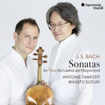 Bach J.S.: 3 Sonatas for viola da gamba and harpsi - Masato Suzuki Antoine Tamestit, CD