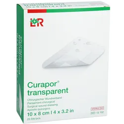 Curapor Wundverband Steril Transparent 8x10 Cm 25 St