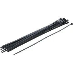 BGS DIY 80879 Sortiment Kabelbinder schwarz 7,6 x 500mm 20 teilig