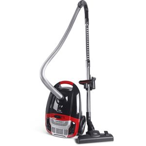 Fakir Staubsauger Red Vac Power, 3843003, mit Beutel & Kabel, 700 Watt