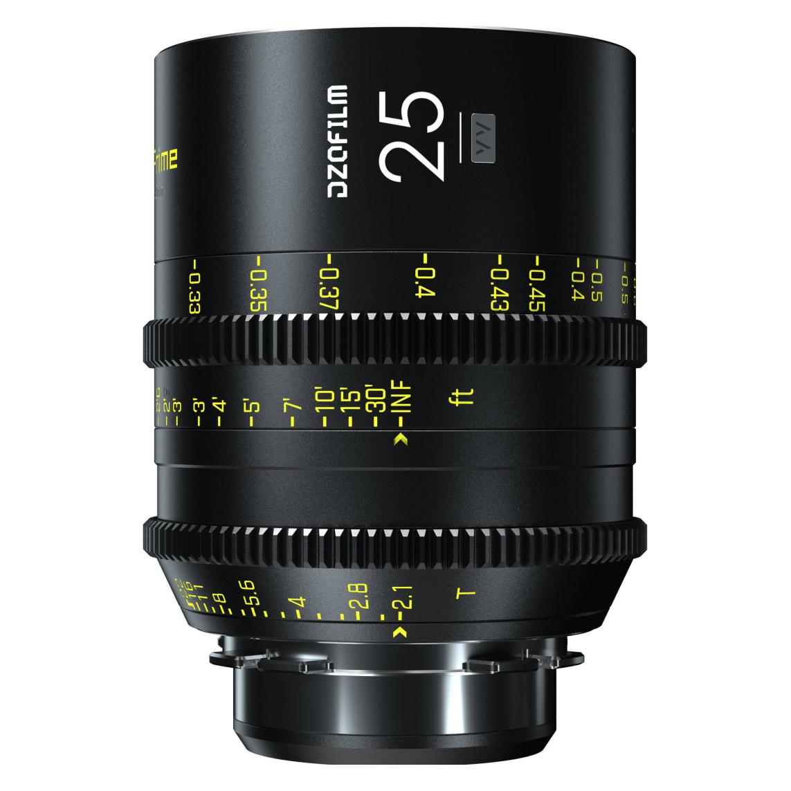 Dzofilm Vespid 25mm T 2.1 Cine PL Mount (C-Mount, L-Mount, Vollformat) (DZO-V02521PL)
