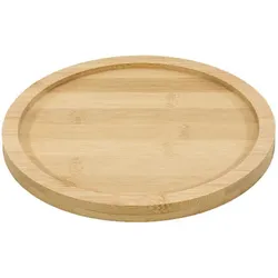 Deko-Teller aus Bambus, 21 cm Ø