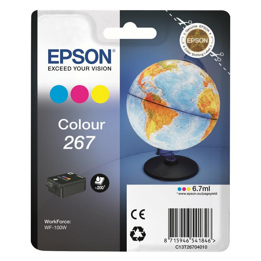 Epson 267 (C, M, Y) (C13T26704010)