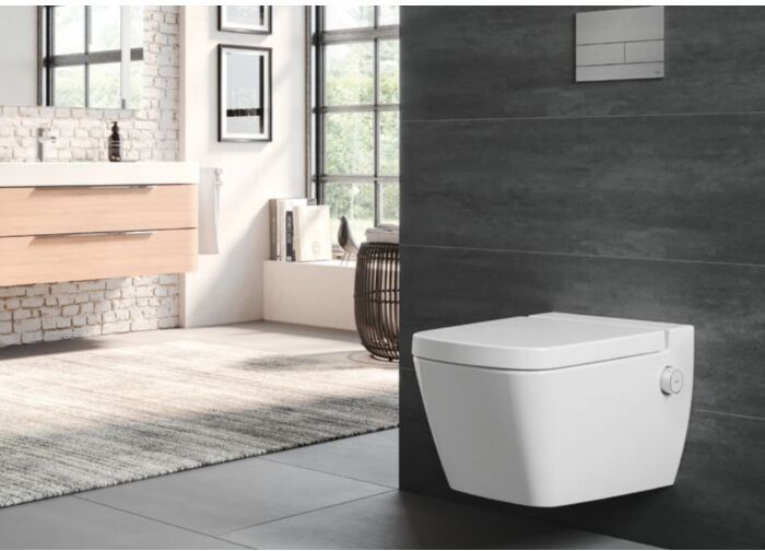 TECE TECEone Dusch-WC mit Duschfunktion Set mit WC-Sitz