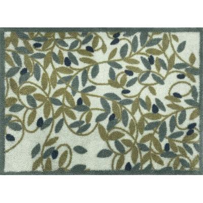 Fußmatte TURTLE MAT "Olive", grün, B:60cm H:9mm L:85cm, Baumwolle, Teppiche, Fußmatte