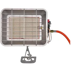 FireFix Gas-Heizstrahler Comfort 4,4 kW mit Piezo-Zündung, Heizstrahler