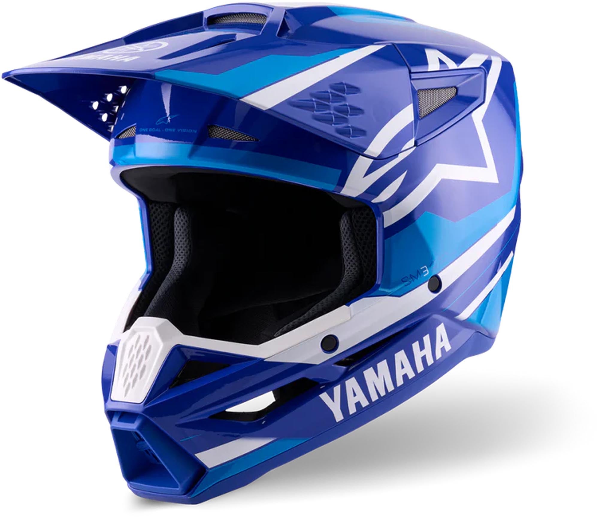 Alpinestars Yamaha S-M3 Motocross Helm 8302826-7249-XS