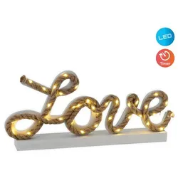 Näve LED-Deko-Tischleuchte Love h: 20cm