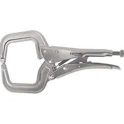 TECWERK Klammergripzange Gesamt-L 280 mm Spann-W.max.90 mm für sperrige Stücke