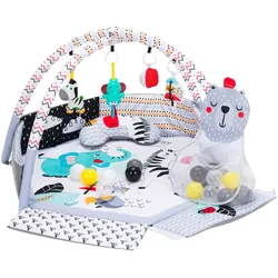 Fillikid Spielmatte mit Aktivbogen, grau