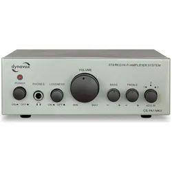 Dynavox CS-PA1 MK II (Verstärker), Stereoverstärker, Silber