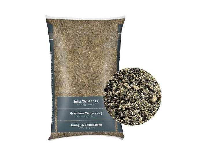Sand / Splitt 0-8 cm 25 kg