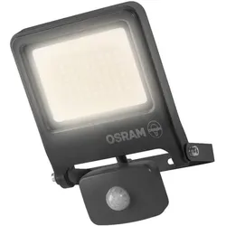 Osram Endura Flood Sensor LED 30W Fluter Floodlight IP44 dunkelgrau 3000K  warmweiße Außenbeleuchtung