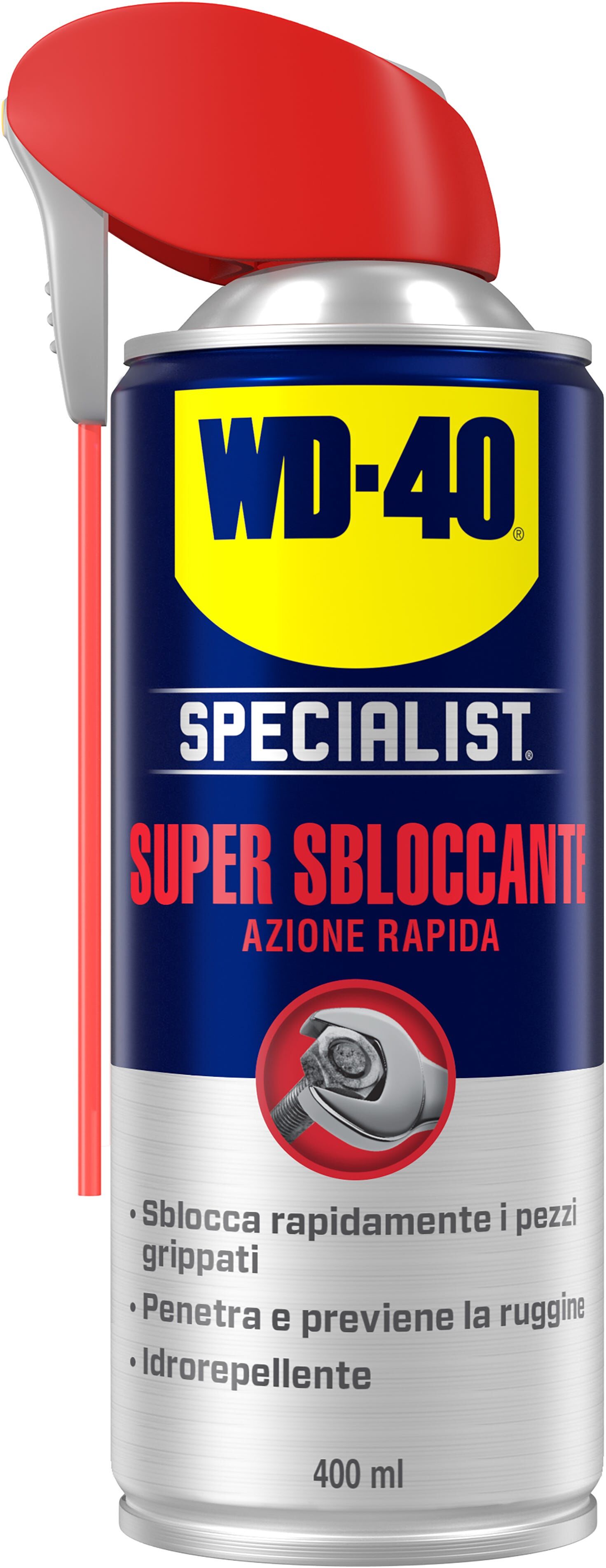 Western Digital SUPER SBLOCCANTE SPRAY 400 ml WD40 SPECIALIST AZIONE RAPIDA