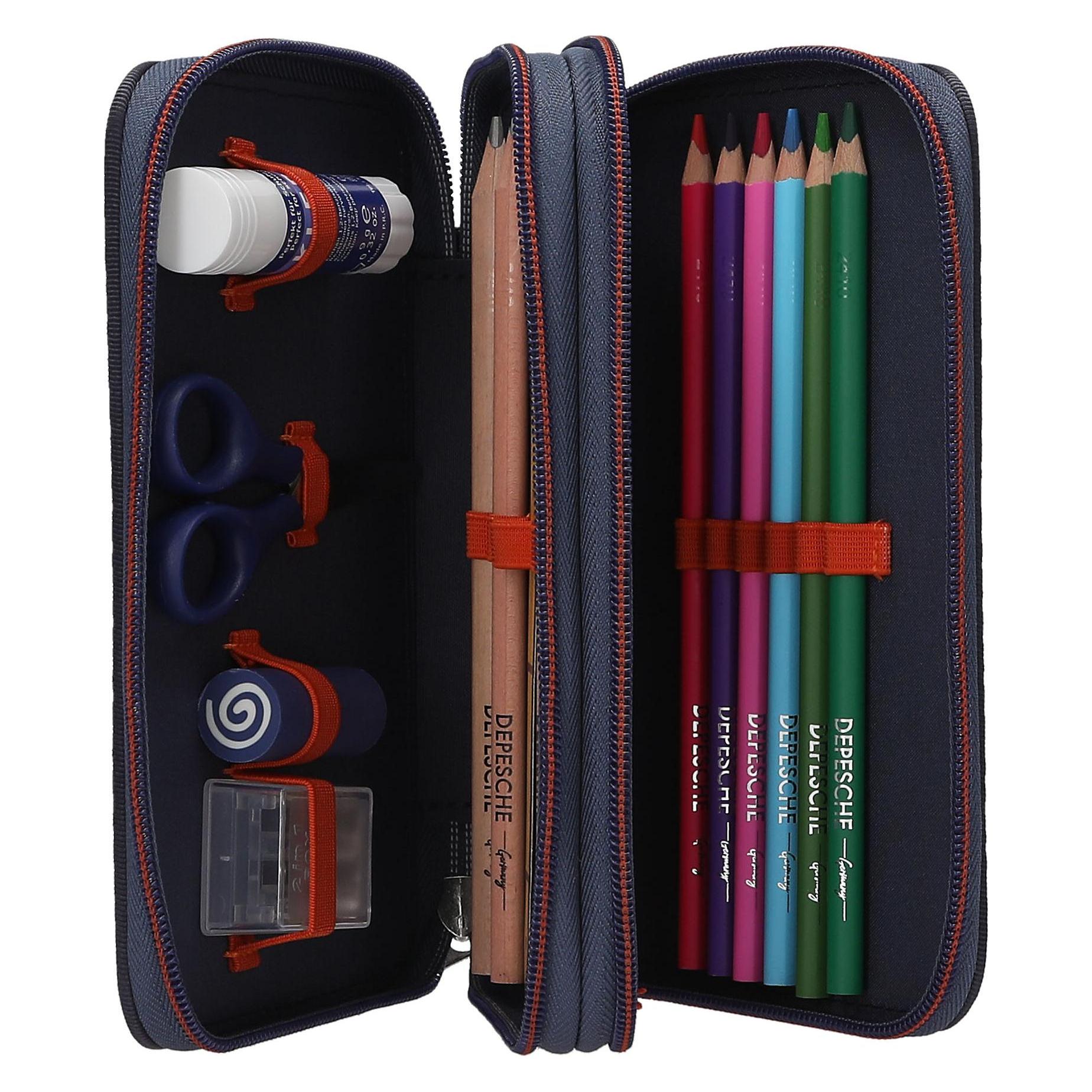Depesche Federtasche 2fach mit Spinne (0413332)