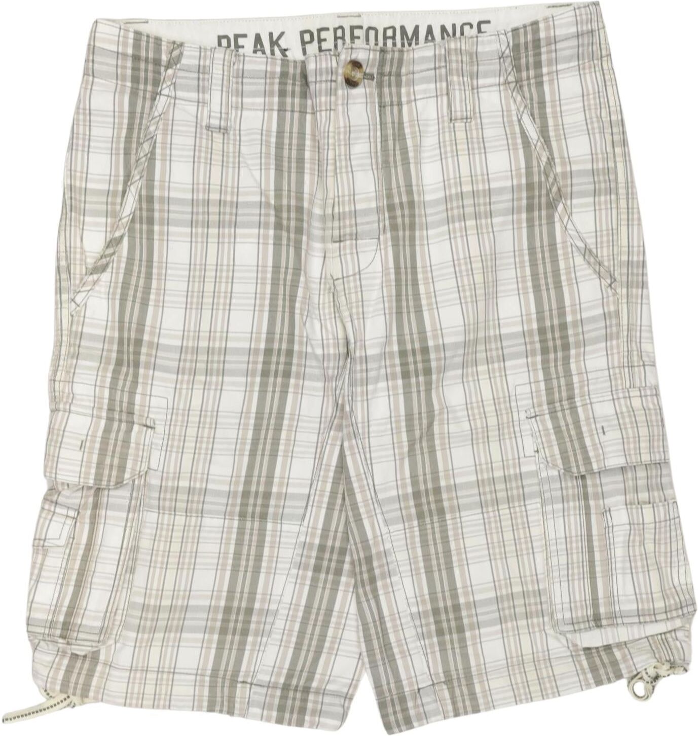Peak Performance Herren Shorts, Mehrfarbig, Gr. W32, Baumwolle - Second Hand