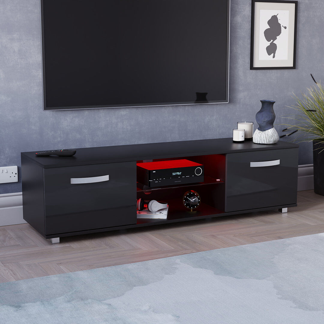 Latitude Run TV Stand for TVs up to 60" Black 60"