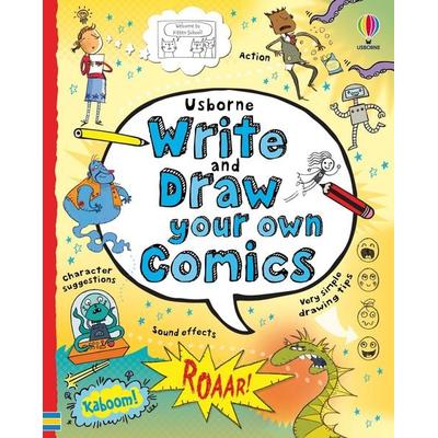 Write and Draw Your Own Comics, Gebundene Ausgabe von Louie Stowell, Usborne Publishing, 978-1-80507-485-4
