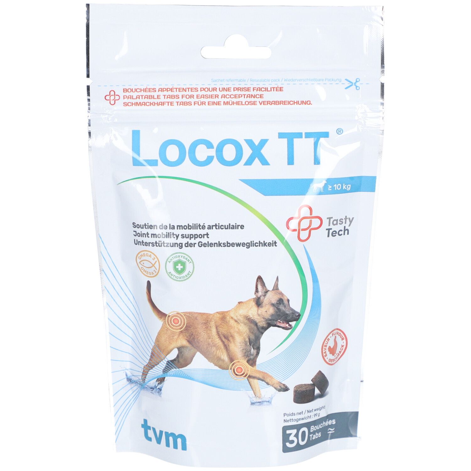 Locox TT Ergänzungsfuttermittel Tabs f.Hunde 1x30 St Tabletten