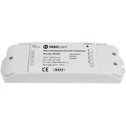 Deko-Light Niedervolt DALI Dimmer (CV, DC) DALI 2 PWM Dimmer CV 4CH 12-48V 4A/CH DT8