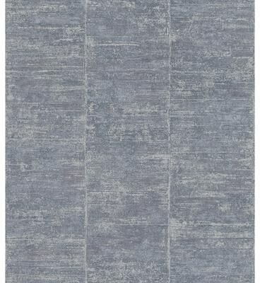 Advantage Aiko Denim Stripe Wallpaper - 20.9in x 396in x 0.025in - 20.9in x 396in x 0.025in