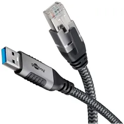 goobay USB-A auf RJ45 Adapterkabel 15 m