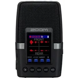 Zoom Audio-Recorder H2essential + Bonus In-Ear Kopfhörer, Audiorecorder, Schwarz