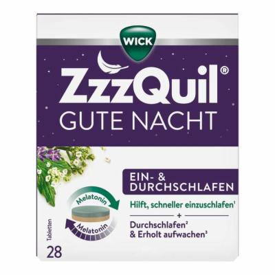 WICK Pharma - Zweigniederlassung der Procter & Gamble GmbH WICK ZzzQuil Gute Nacht Ein- und Durchschlafen TAB 20 g 19397425