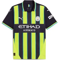 PUMA Herren Fantrikot MCFC Away Jersey Replica, Größe M in Schwarz Schwarz