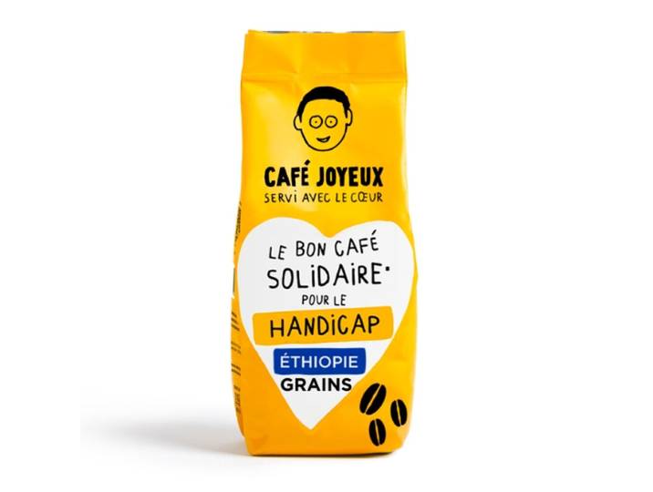 Café Joyeux Café en grains éthiopien 500 g
