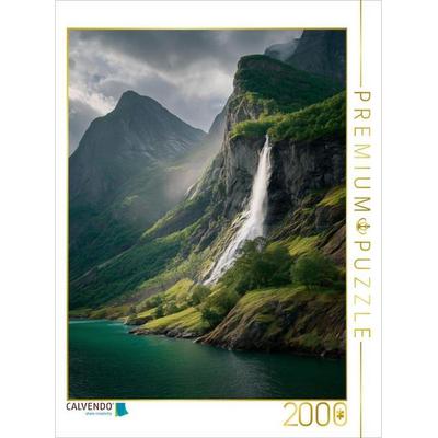 CALVENDO Puzzle Norwegen - Hardangerfjord | 2000 Teile Lege-Größe 90x67cm Foto-Puzzle für glückliche Stunden, von , Calvendo Puzzle