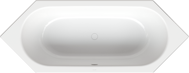 Bette BetteStarlet 6-Eck-Badewanne 2080-009AR 210x80x42cm, Antirutsch, ägäis