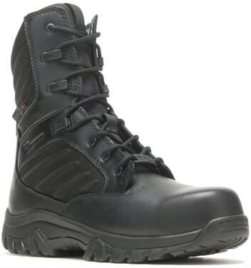 Bates GX X2 Tall Side Zip Dryguard+ Carborn Toe - Mens 11.5 Black Boot Medium