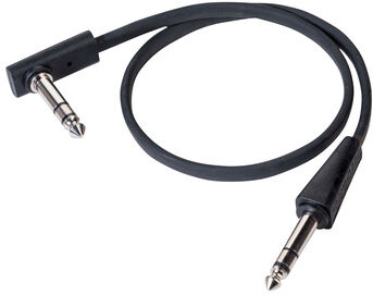 Rockboard Flat TRS Cable 40 cm Noir